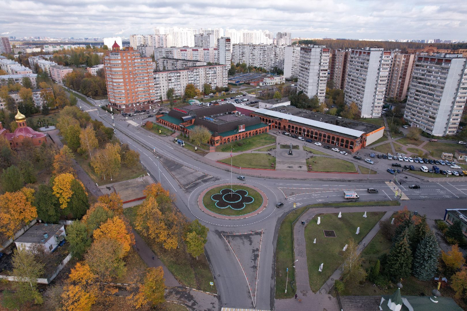 видео с коптера, площадь, джержинский, донской,
