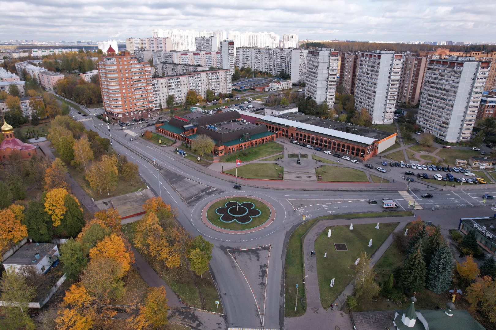 видео с коптера, площадь, джержинский, донской,
