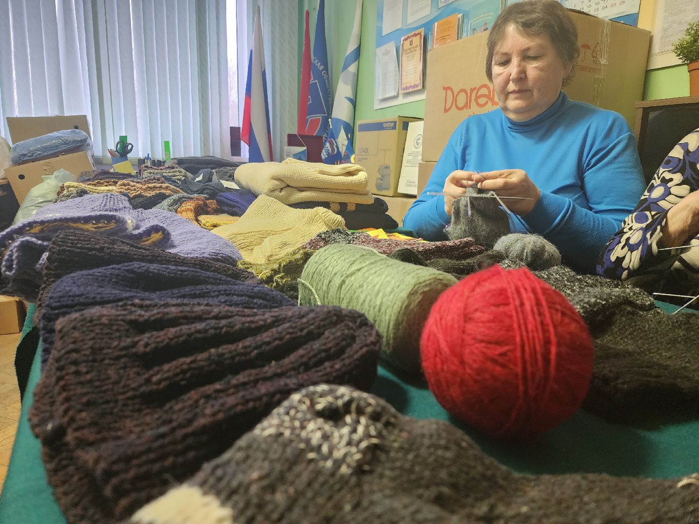 гуманитарная помощь, СВО, союз пенсионеров, Старая Купавна, Богородский городской округ,