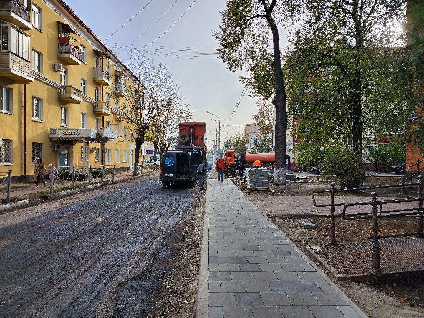 раменское, дороги, улица Советская, обновление дороги и тротуаров, проект запуска МЦД-3,