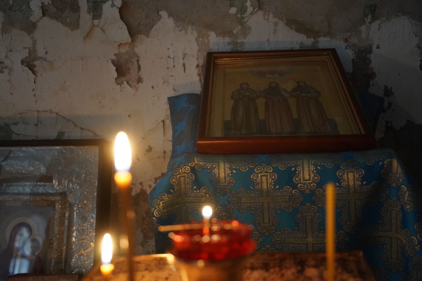 Евлево, Тихвинский храм, Микулин остров, Большая Шатура, Шатурское благочиние, Александро-Мариинский монастырь,