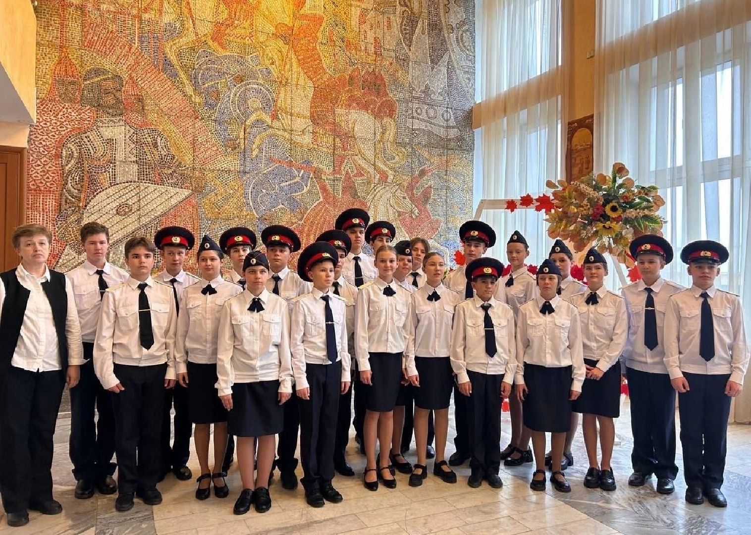 Школа, Ученики, кадетский класс, Кадеты, полиция, образование подмосковья,