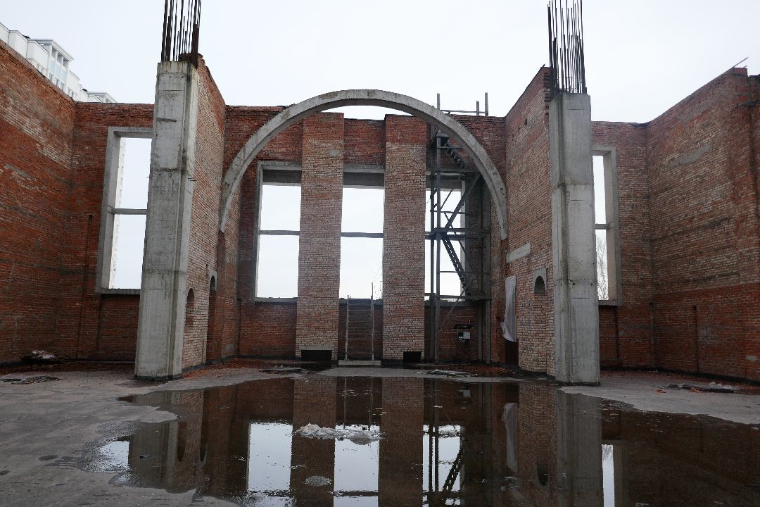 Подольск строительство Храма