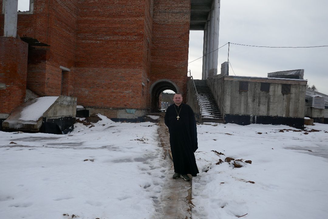 Подольск строительство Храма