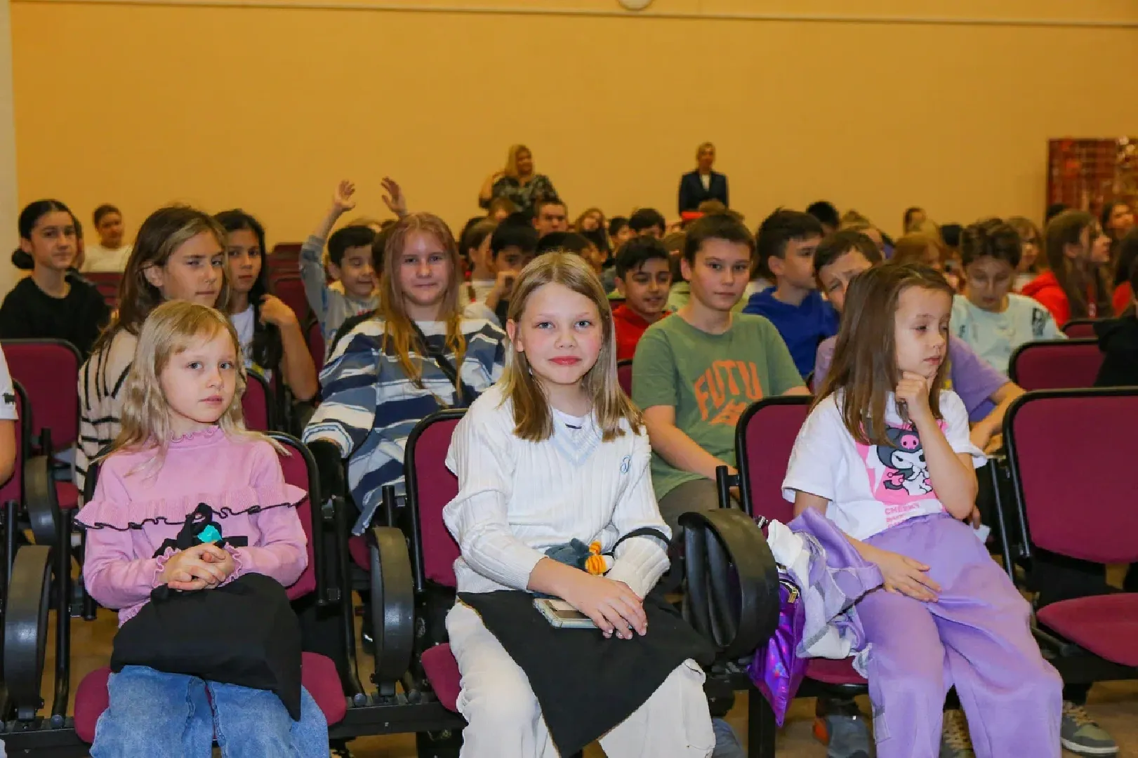 химки, школа, дети, кинотеатр, кинопоказ,