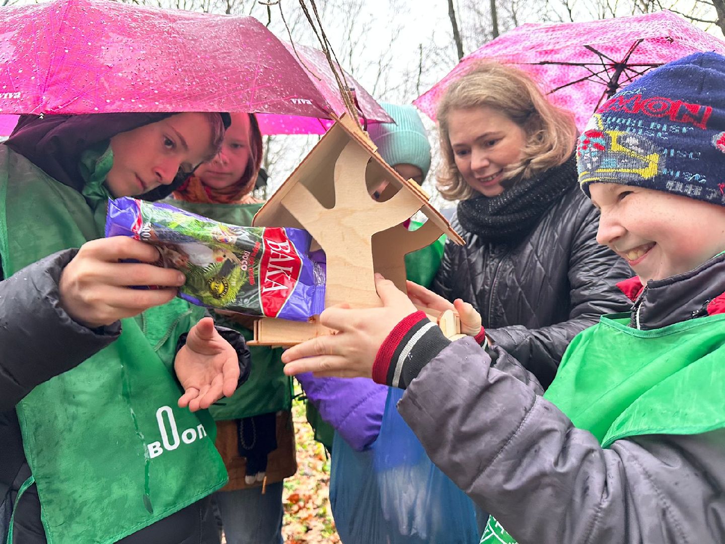 экологическая акция, Синичкин день, зеленый патруль, наро-фоминск,