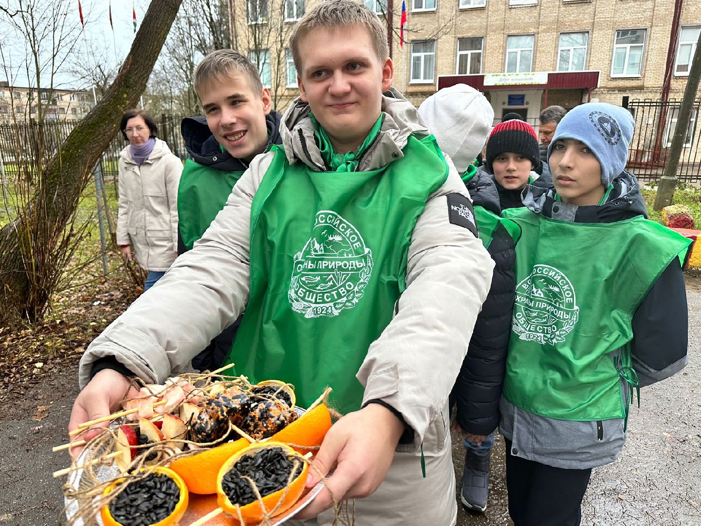 экологическая акция, Синичкин день, зеленый патруль, наро-фоминск,