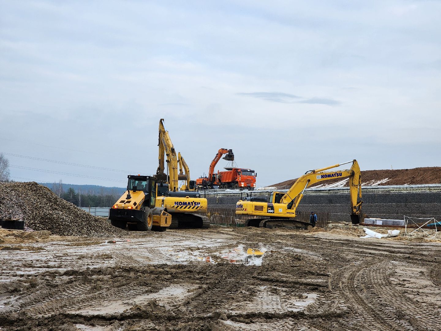 рекультивация, ТБО, Полигон, Егорьевск, Подмосковье, Московская область,