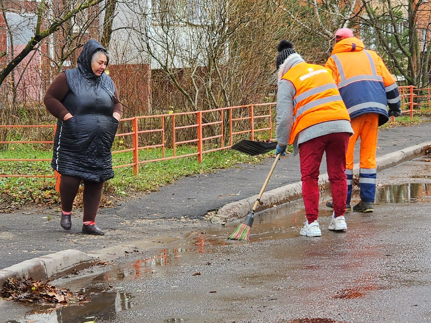 листва, серпухов, улица новая, ивановские дворики, комбинат благоустройства,