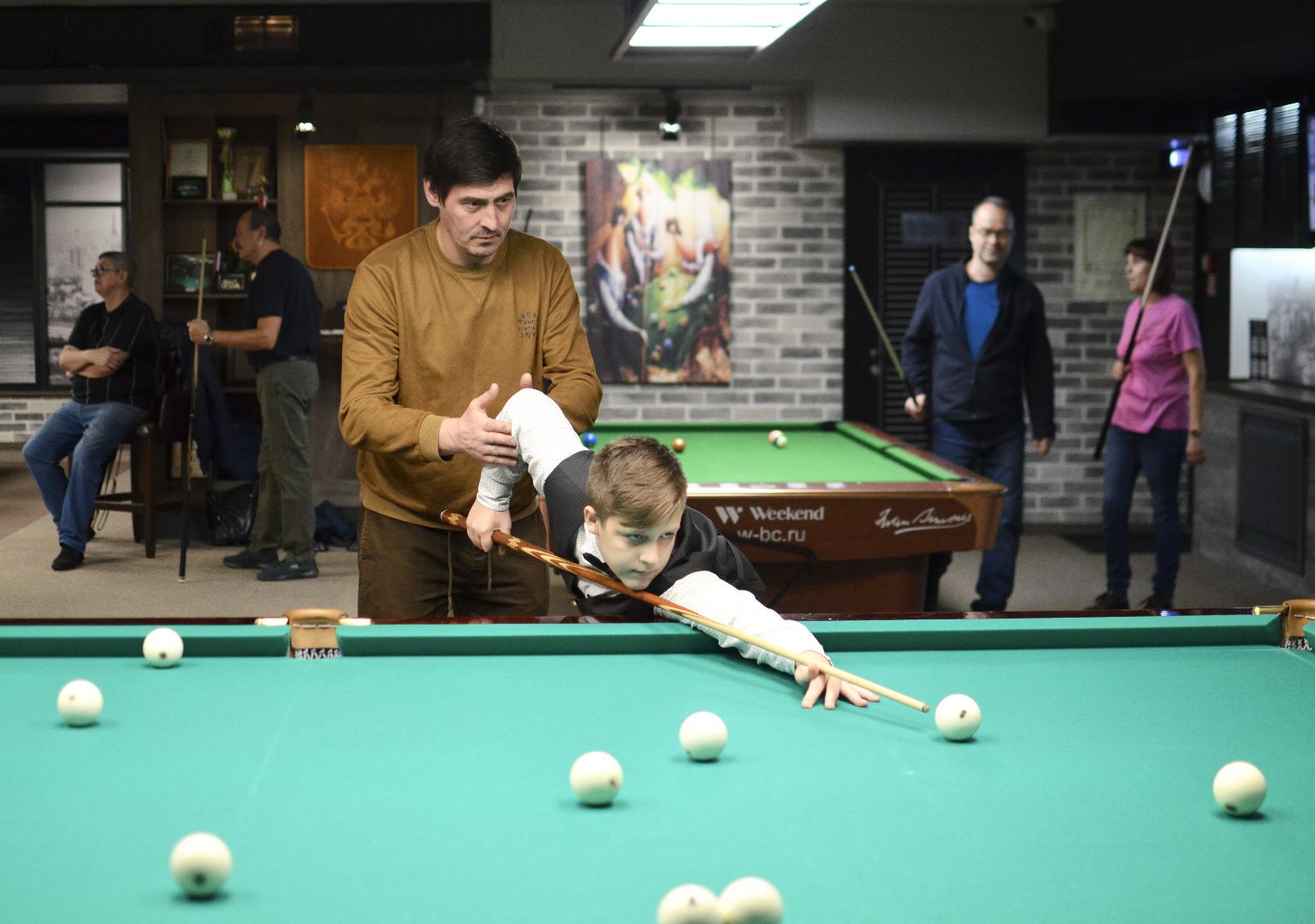 Балашиха, Подмосковье, Спорт, Русский бильярд, Турниры,