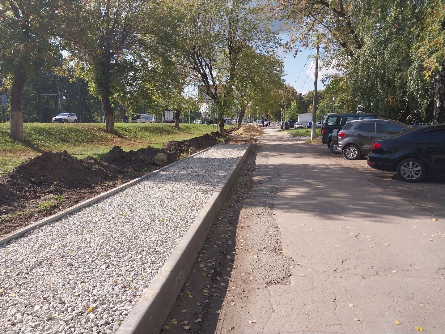 Коломна, тротуары, безопасные дороги,