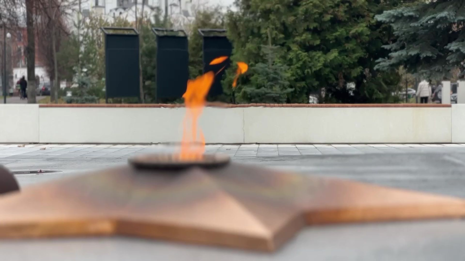 Реутов, Мемориал, Аллея славы, Вечный огонь, благоустройство, лавки,