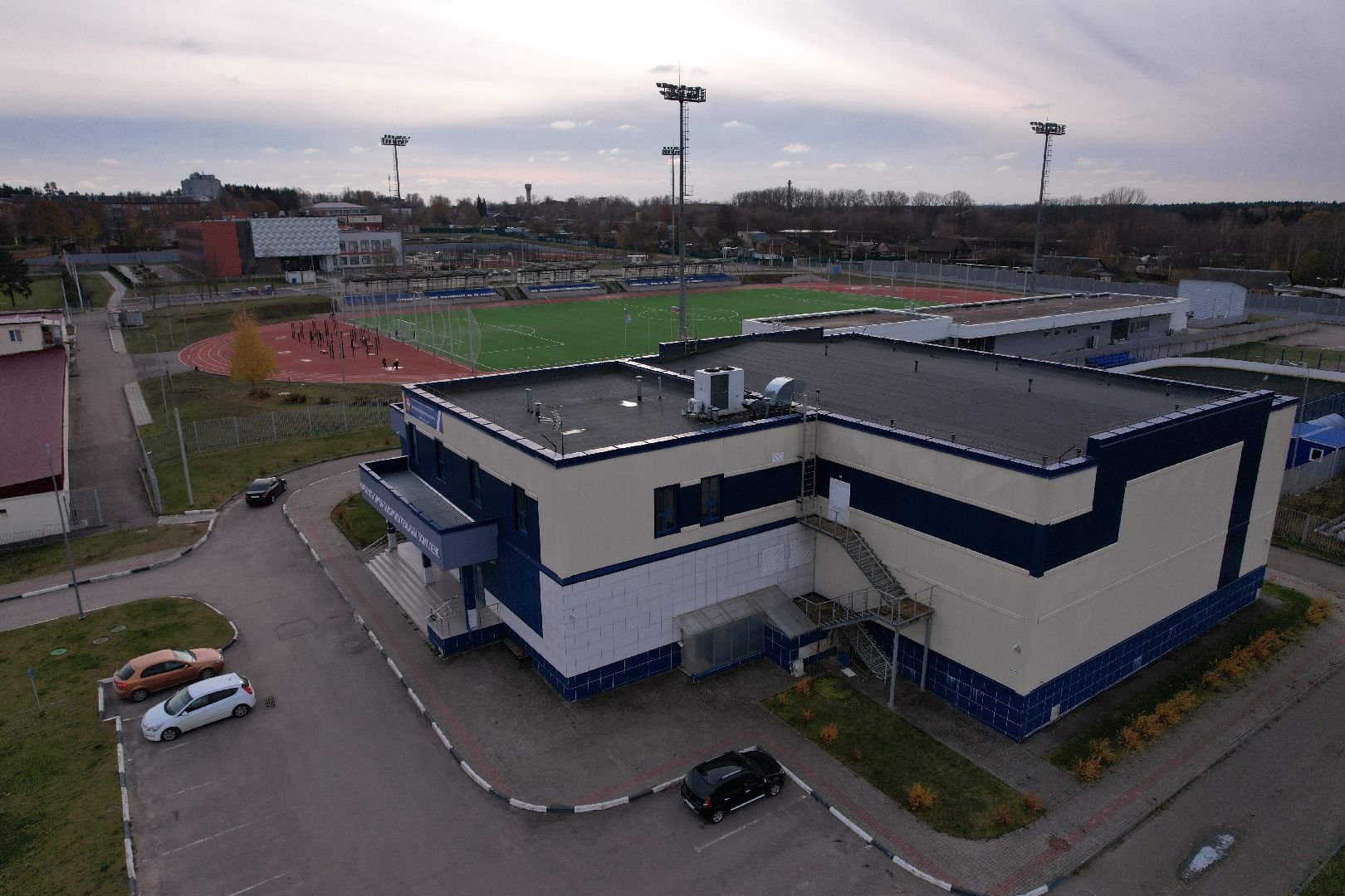 видео с коптера, спорт, футбол, истра,