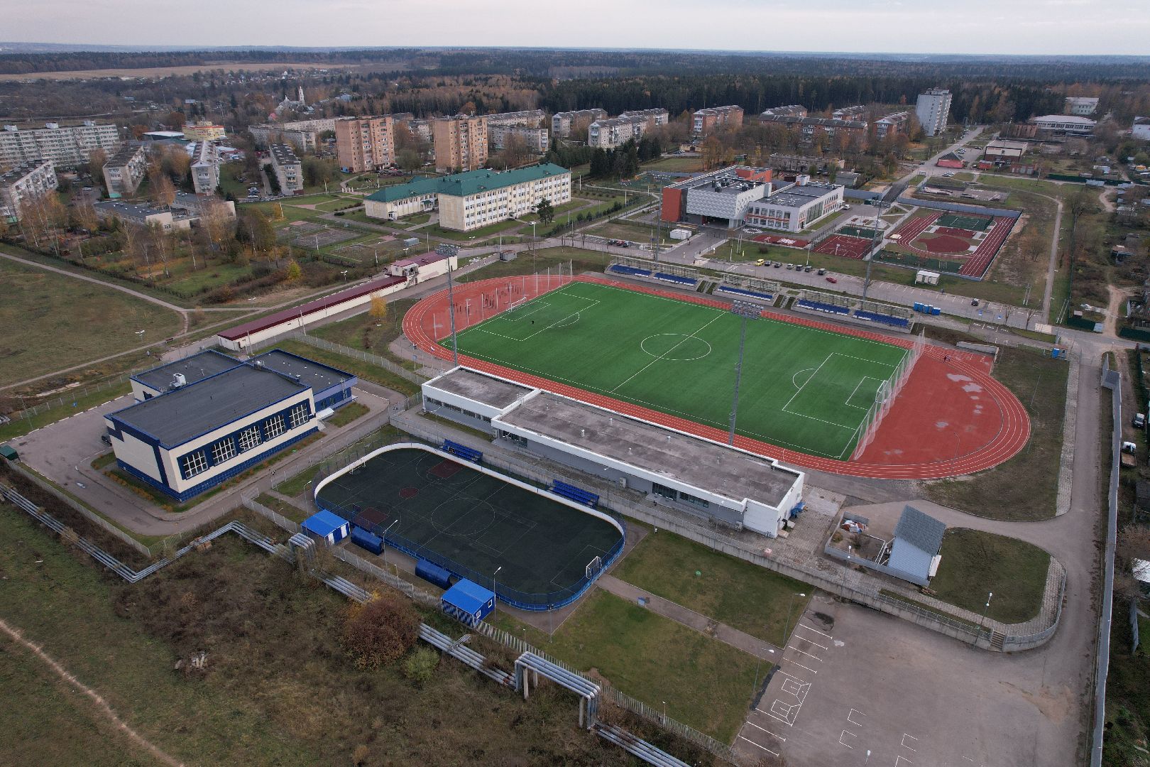 видео с коптера, спорт, футбол, истра,