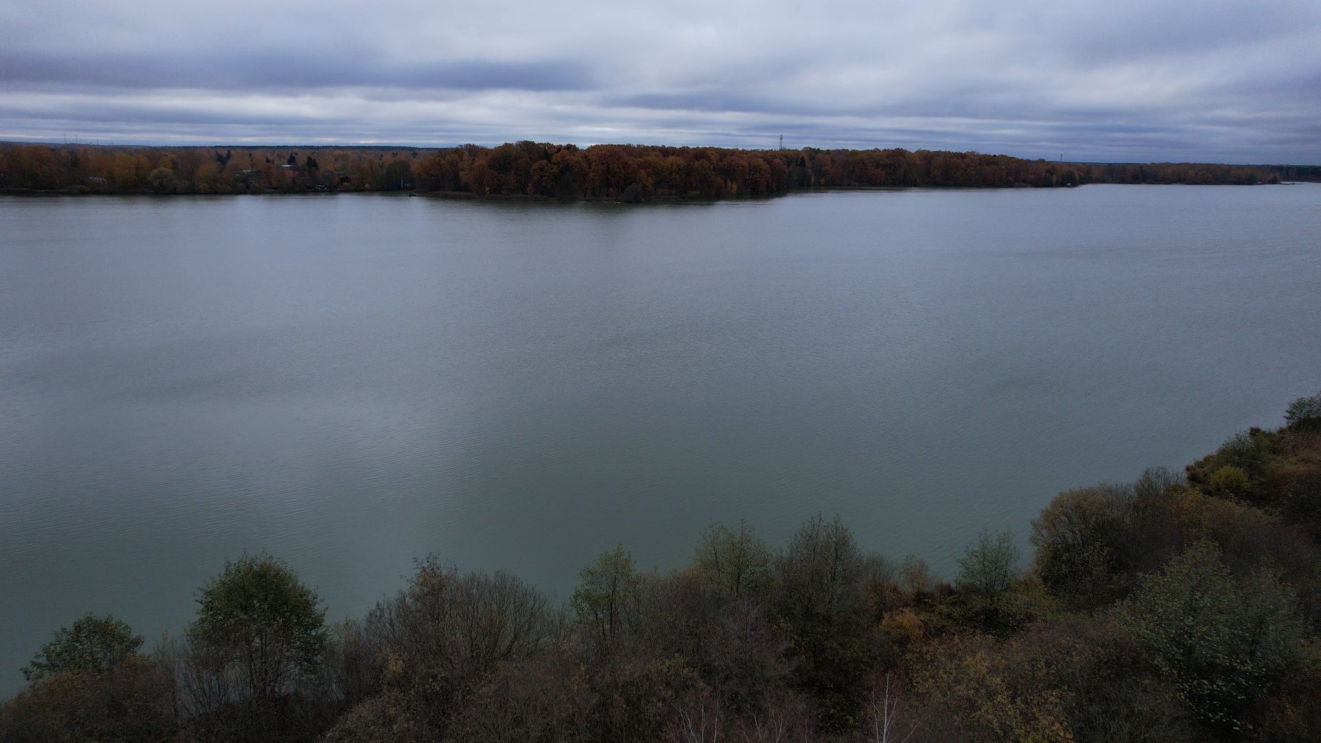 озеро, видео с коптера, купавна, рыба,