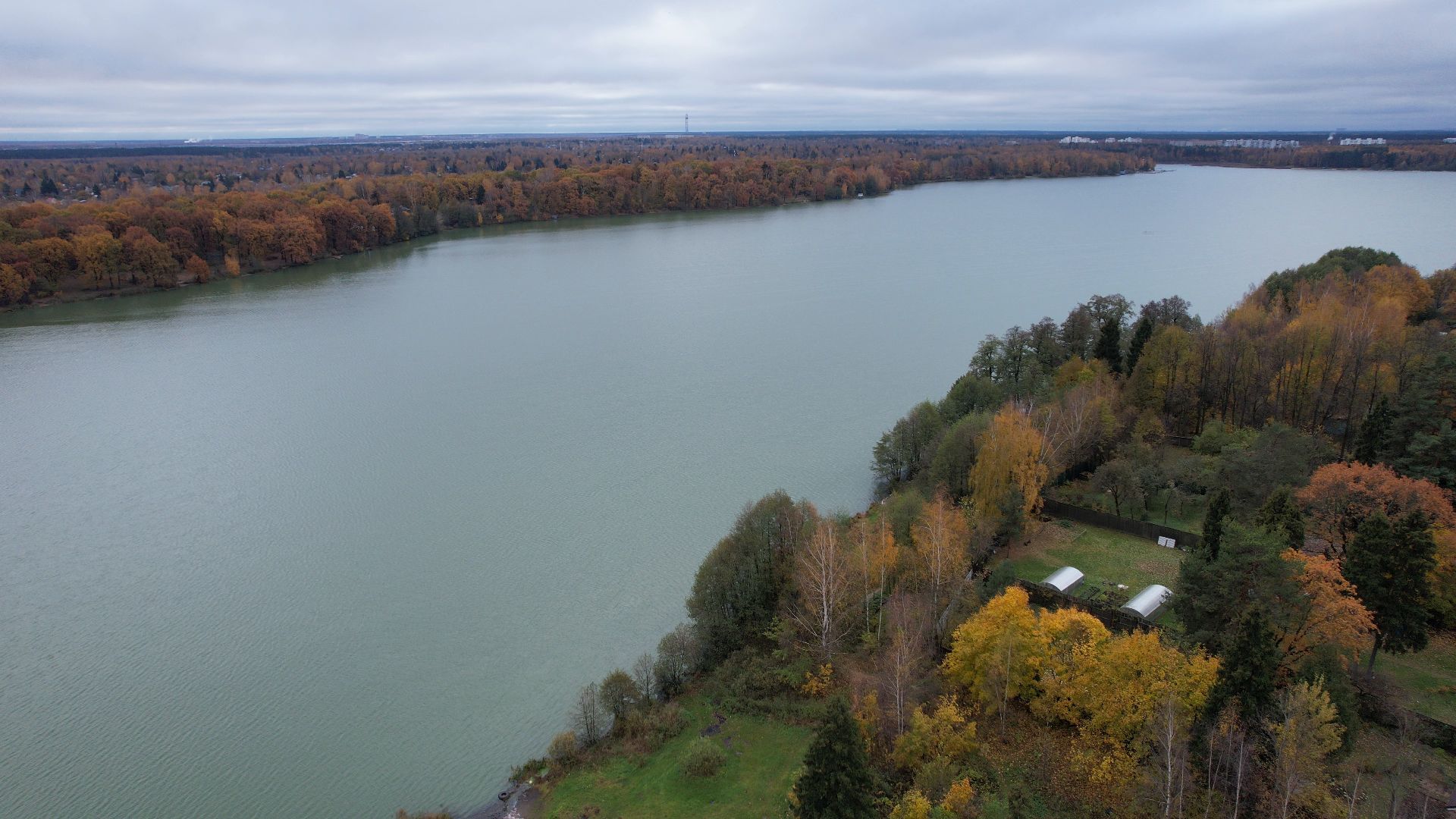 озеро, видео с коптера, купавна, рыба,