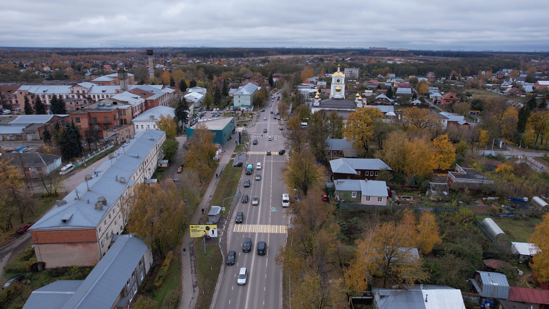 видео с коптера, храм, купавна,