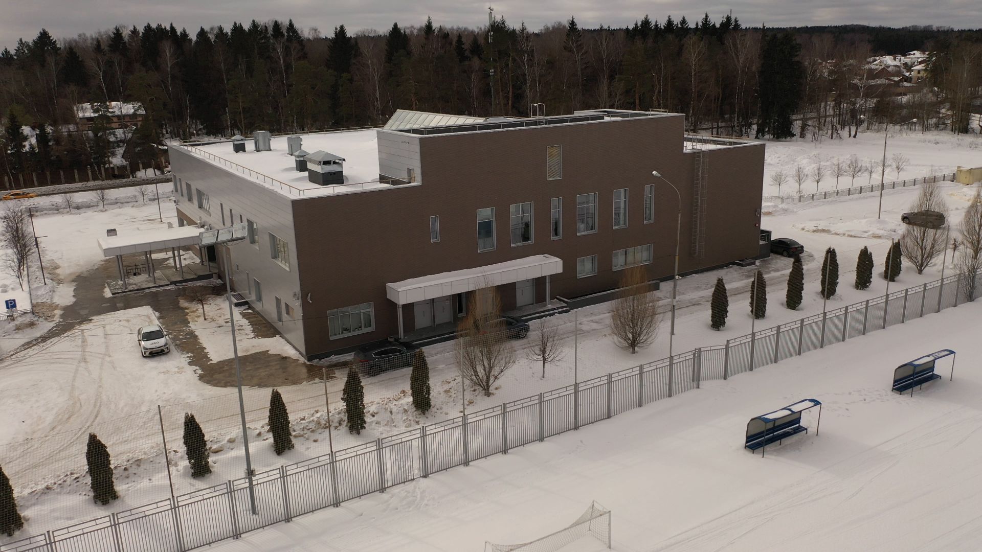 фок, марфино,видео с коптера,