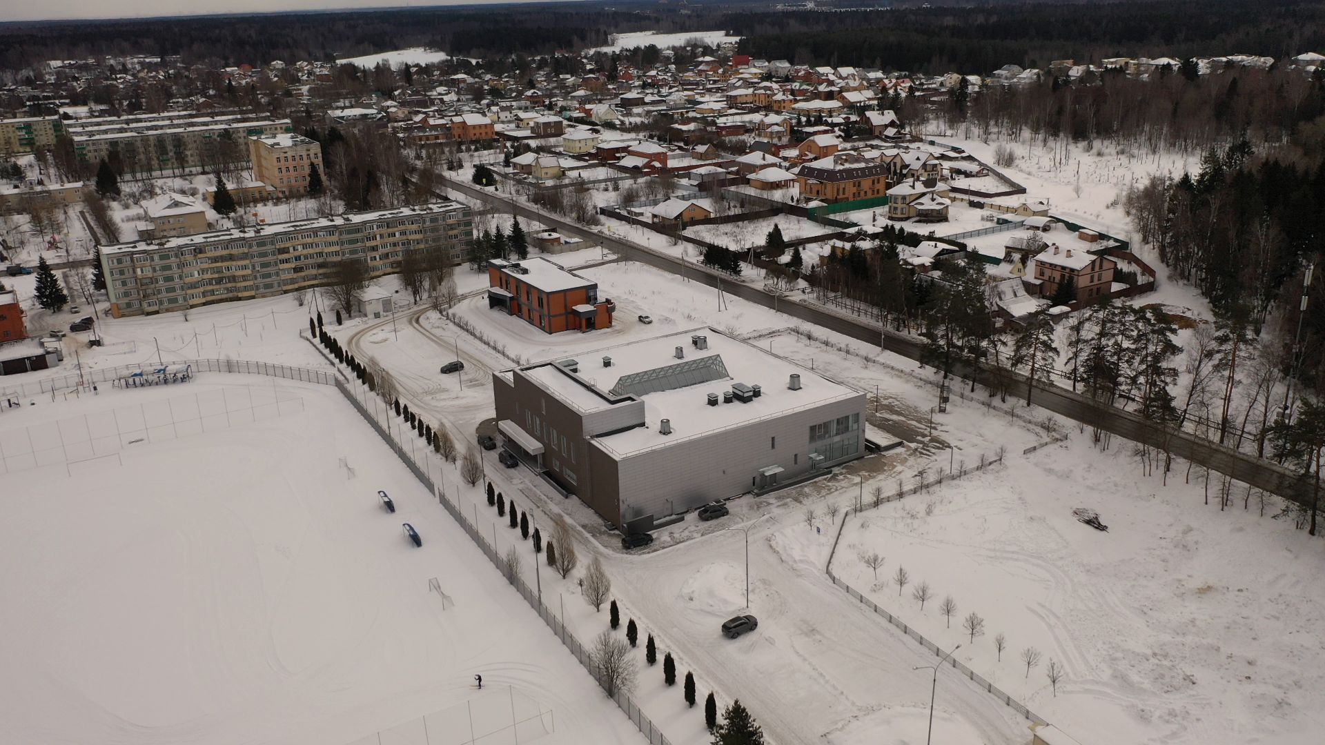 фок, марфино,видео с коптера,