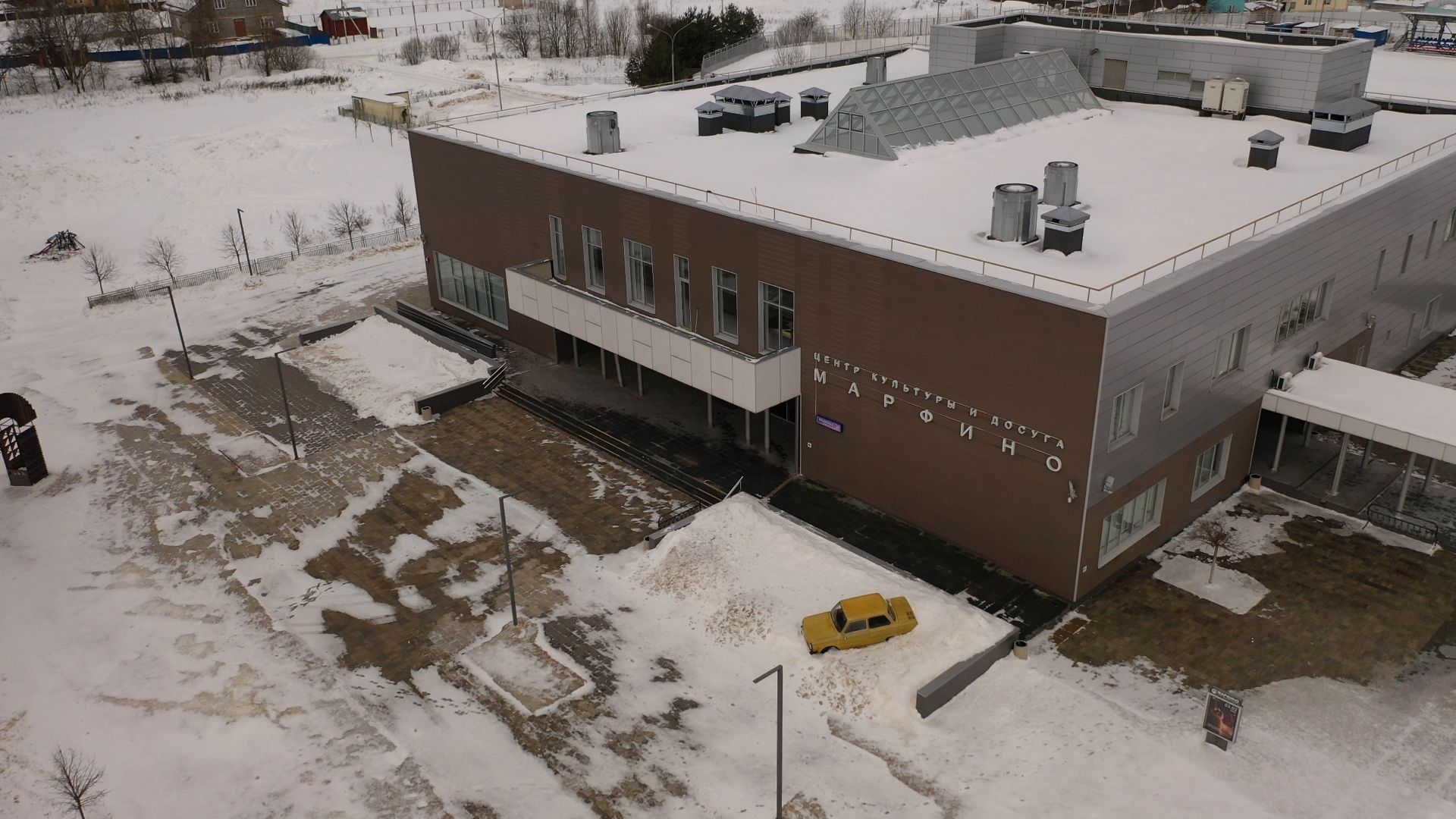 фок, марфино,видео с коптера,