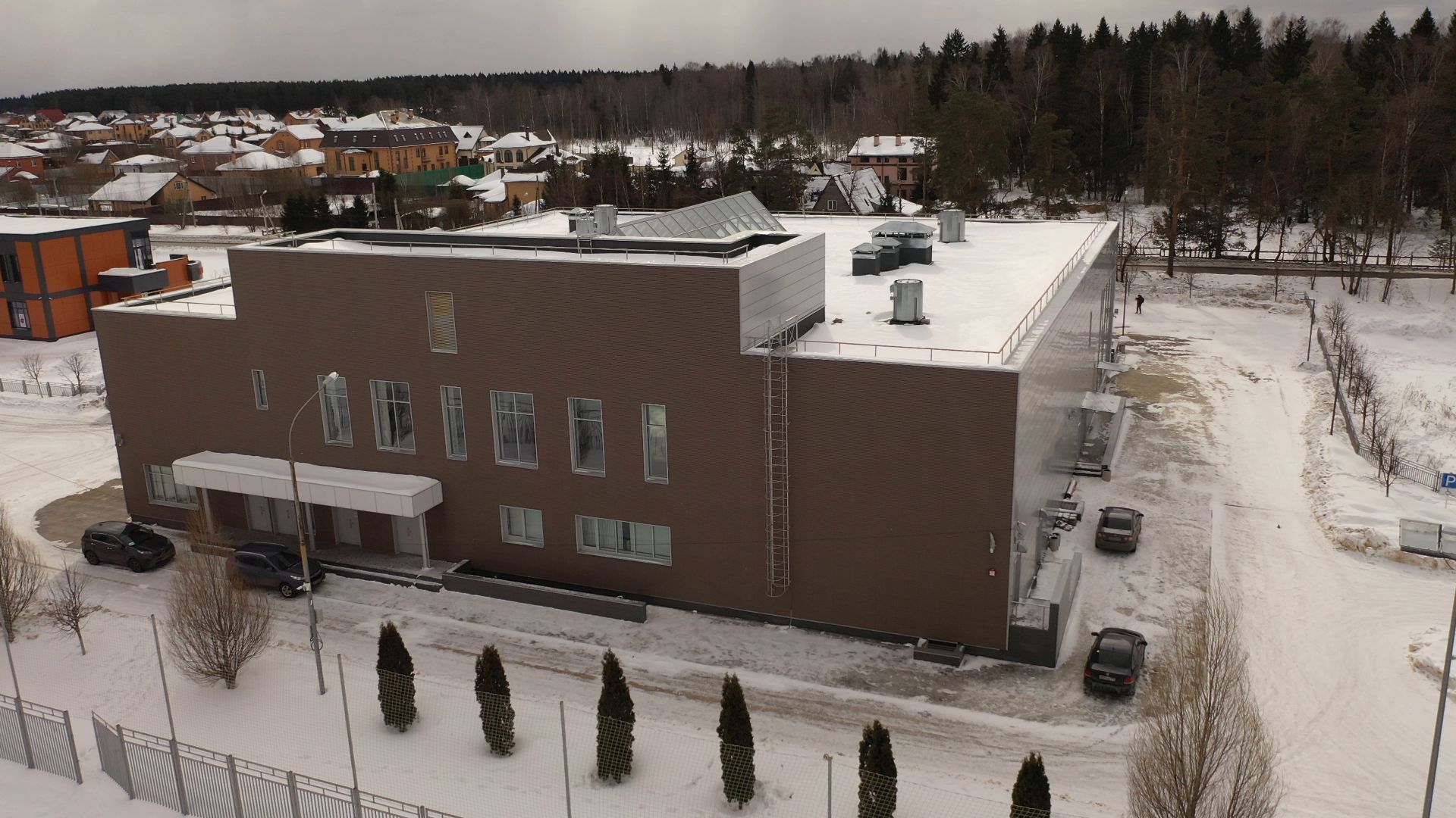 фок, марфино,видео с коптера,