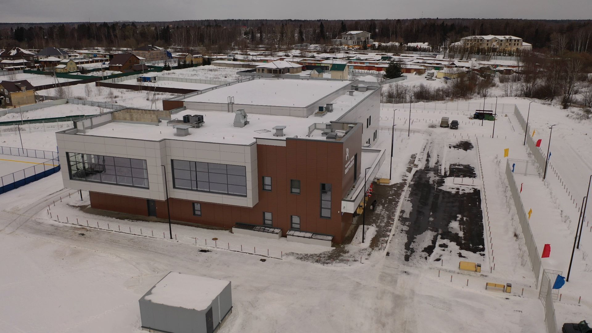 фок, марфино,видео с коптера,