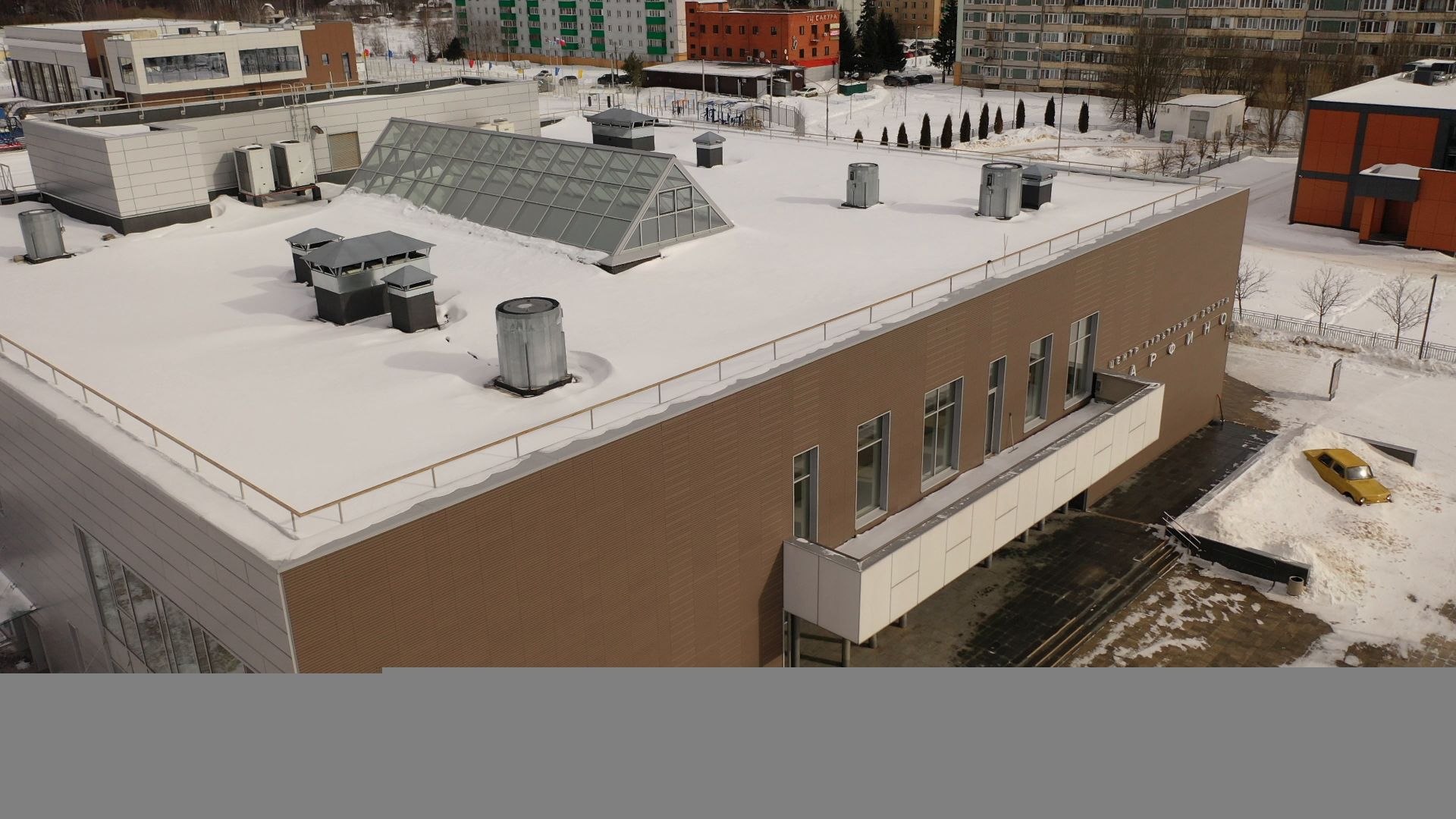 фок, марфино,видео с коптера,