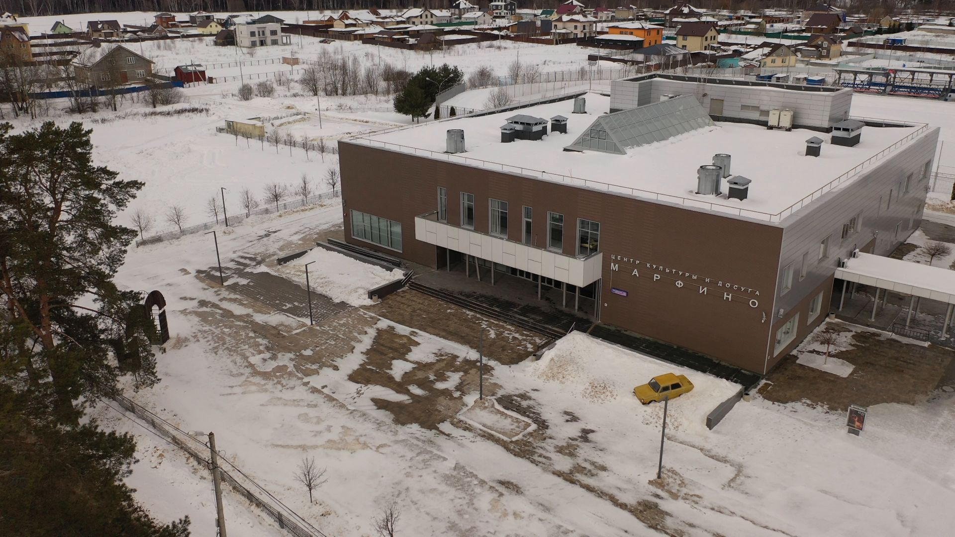 фок, марфино,видео с коптера,