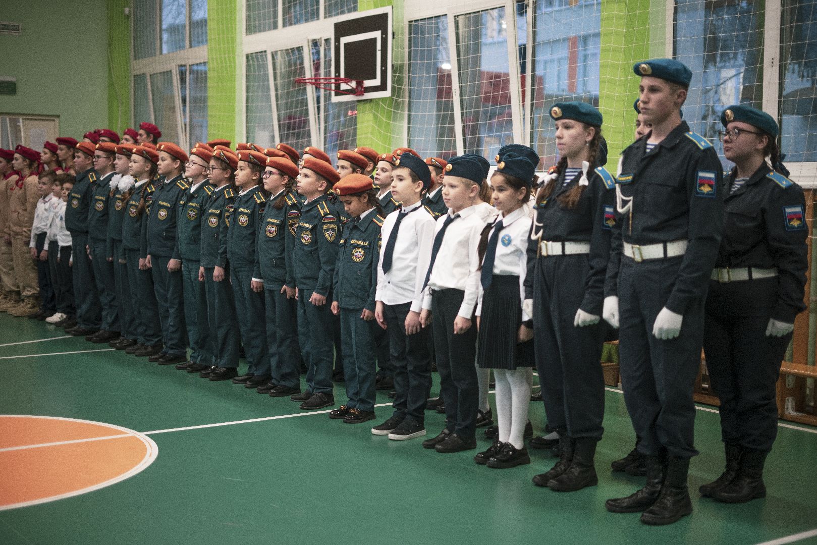 кадеты, МЧС, Заревская школа, Домодедово,