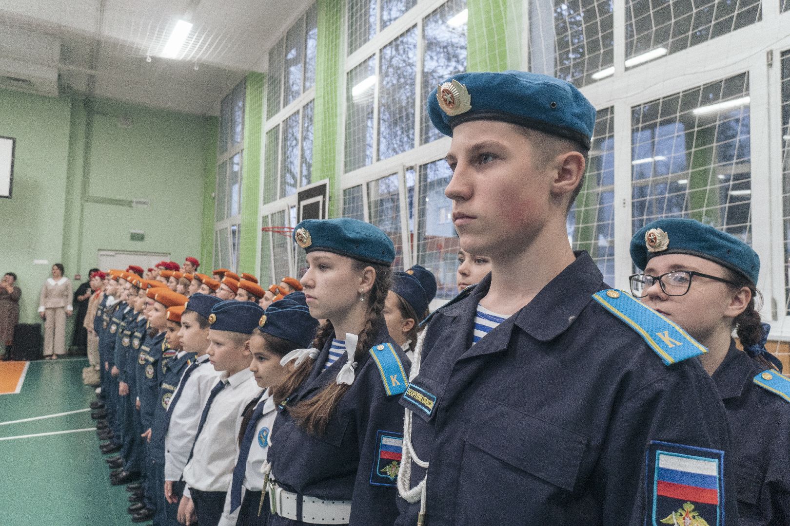 кадеты, МЧС, Заревская школа, Домодедово,