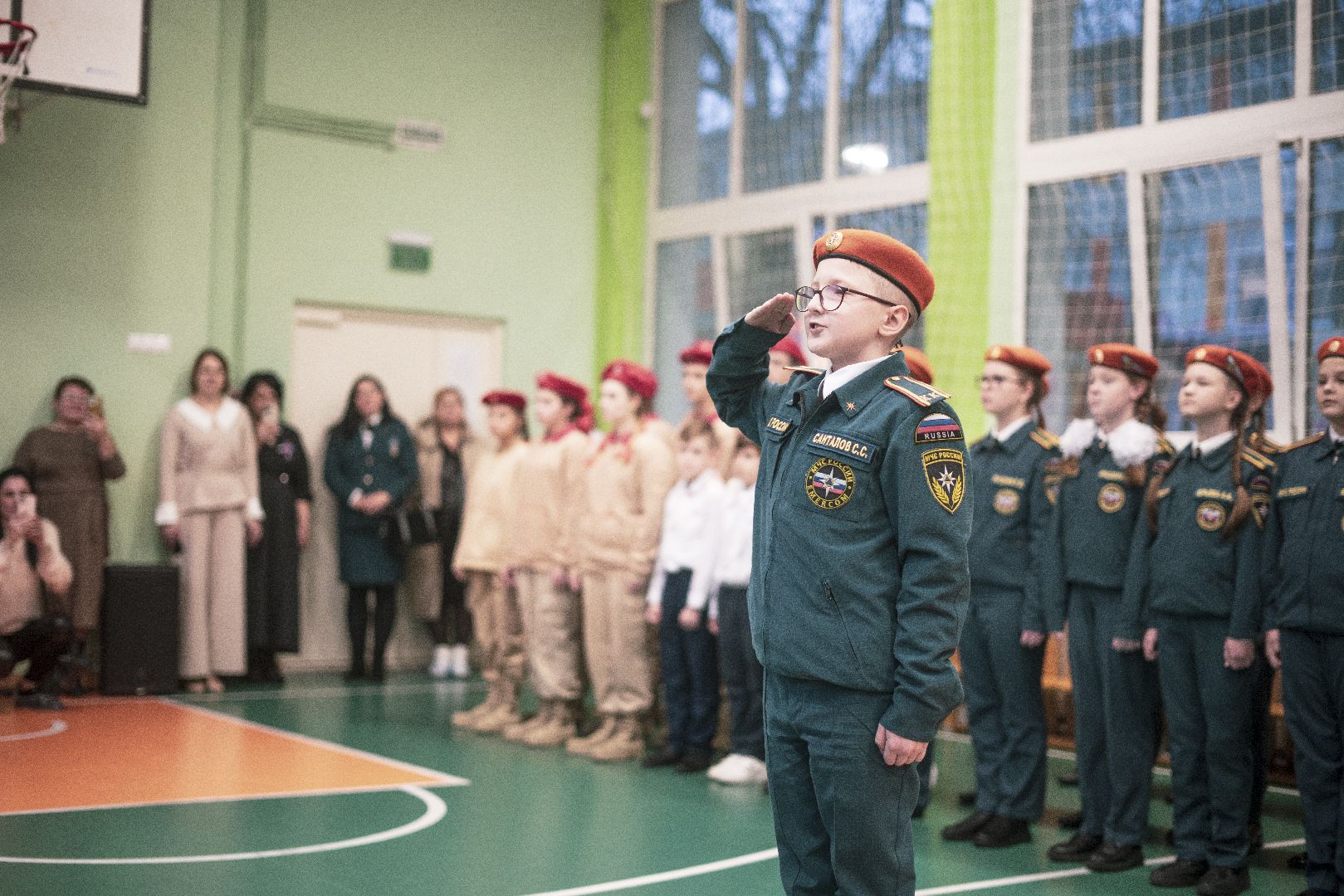 кадеты, МЧС, Заревская школа, Домодедово,