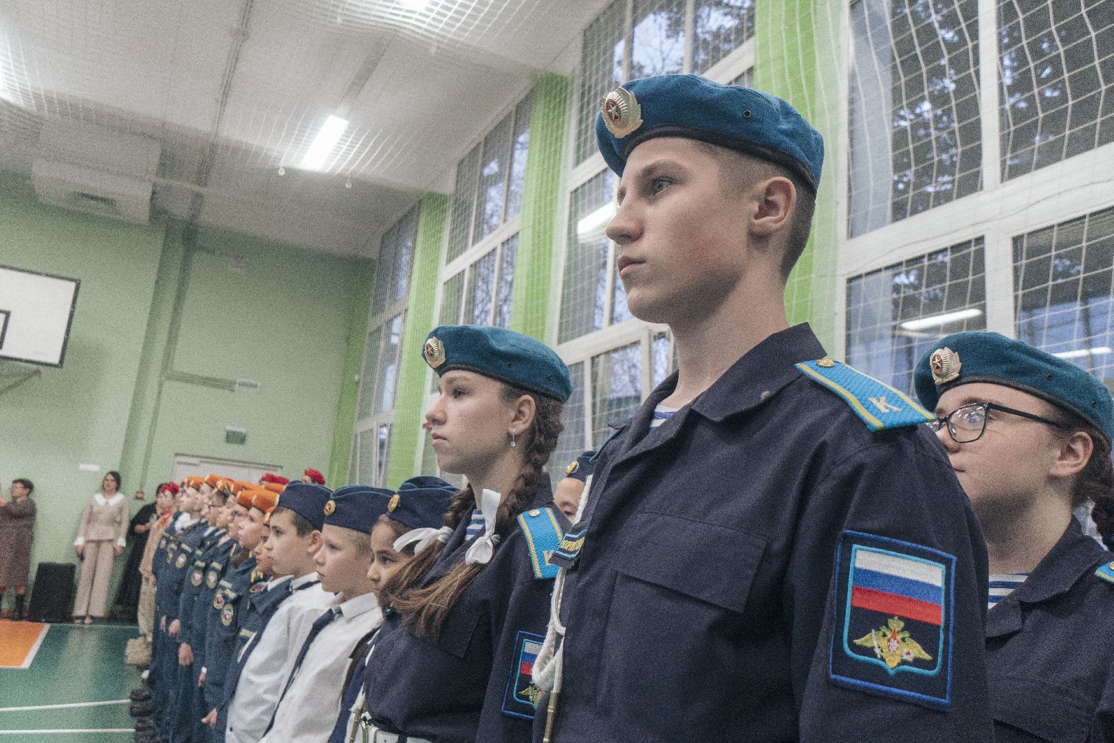 кадеты, МЧС, Заревская школа, Домодедово,