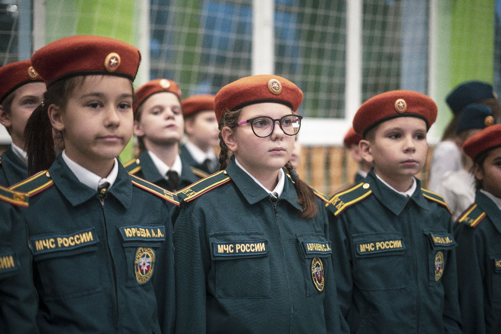 кадеты, МЧС, Заревская школа, Домодедово,