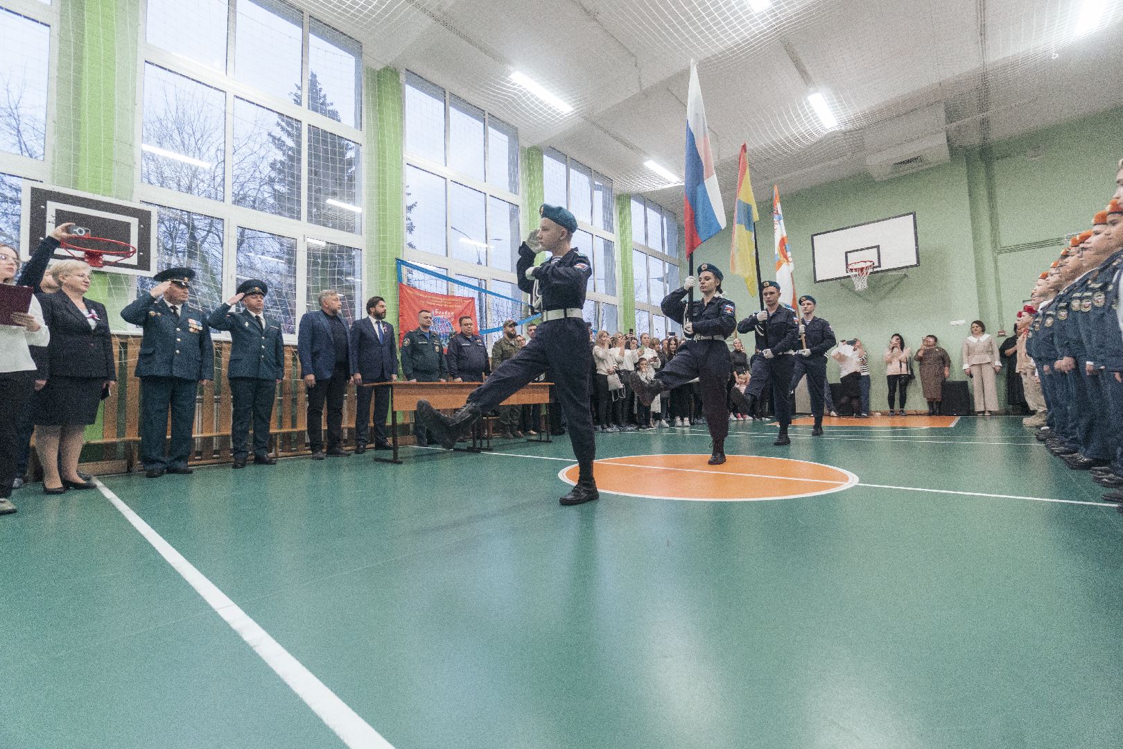 кадеты, МЧС, Заревская школа, Домодедово,