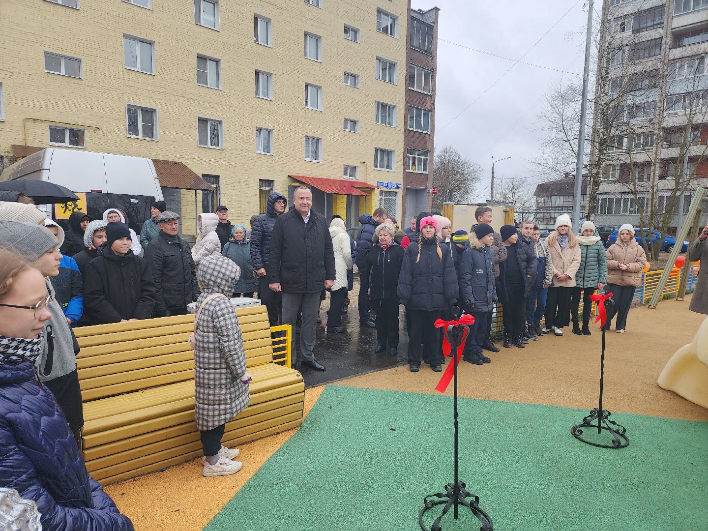 Серпухов, Подмосковье, детская площадка, программа губернатора, поселок Большевик,