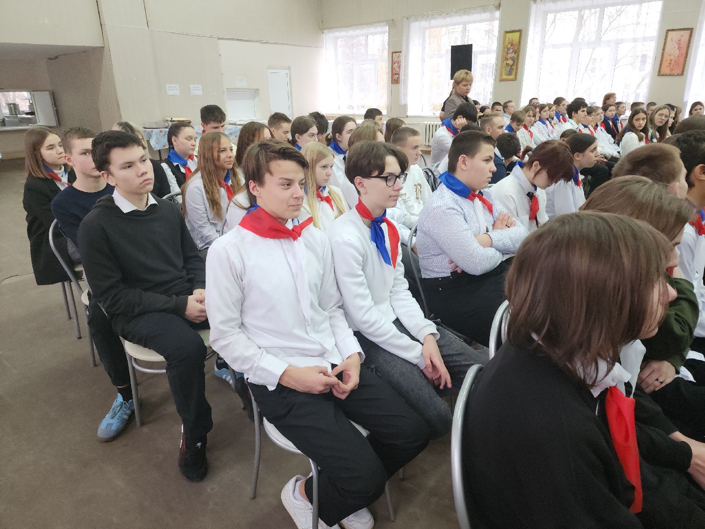 кашира, ожерелье, СОШ 10, движение первых, патриотическое воспитание, самореализация, волонтерство,