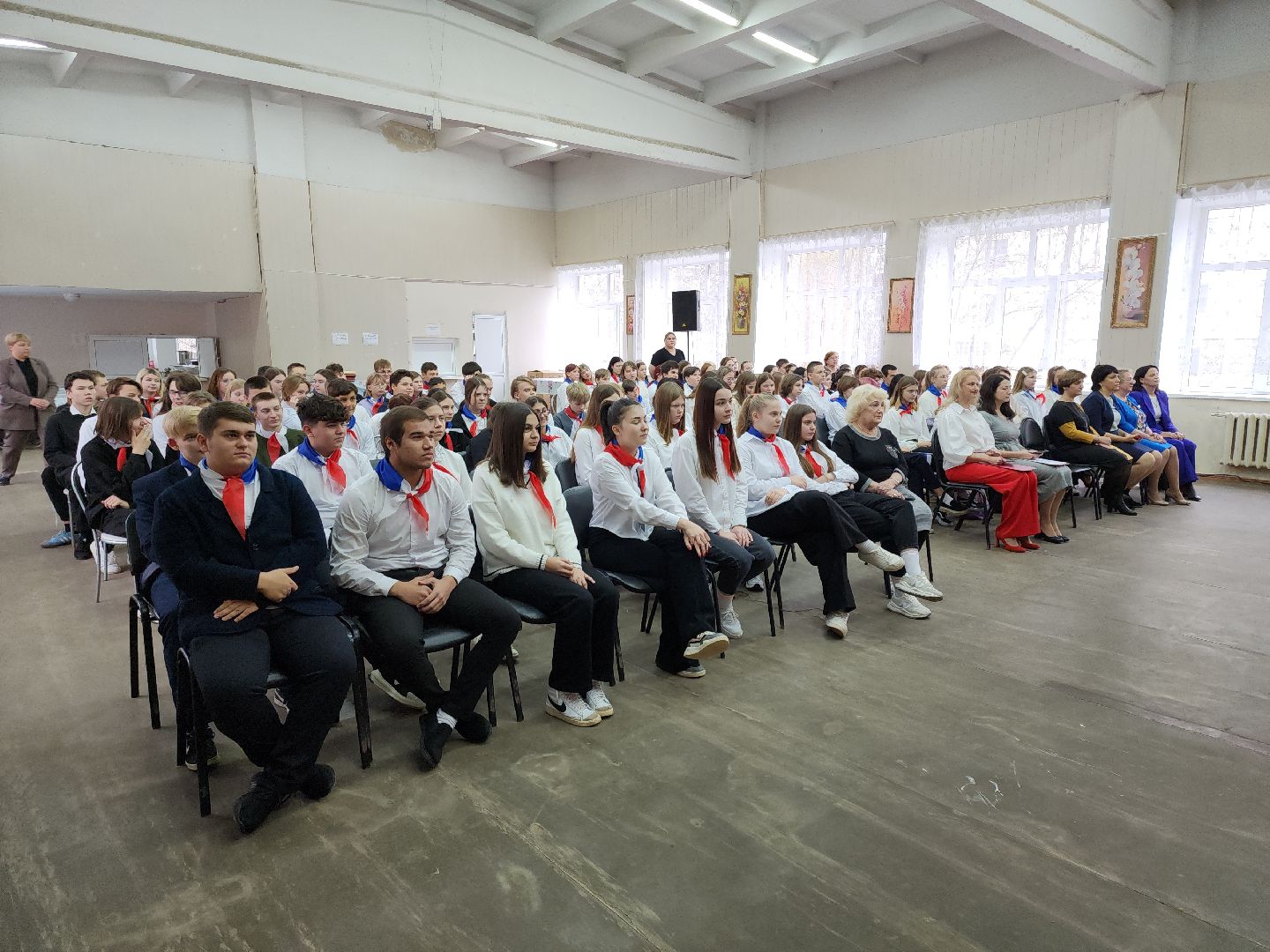 кашира, ожерелье, СОШ 10, движение первых, патриотическое воспитание, самореализация, волонтерство,