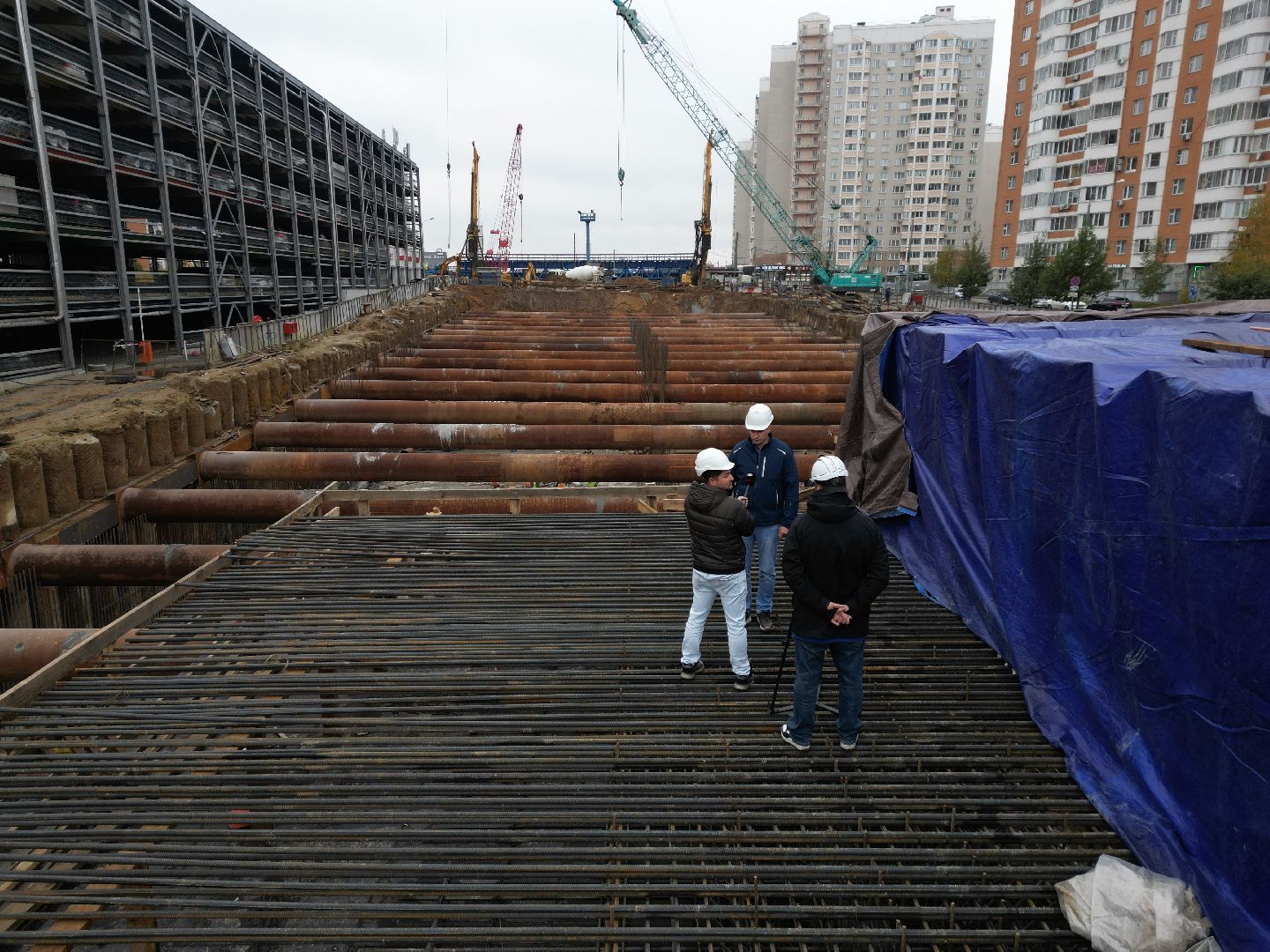 видное, ЮЛА, дороги, строительство, видео с коптера,