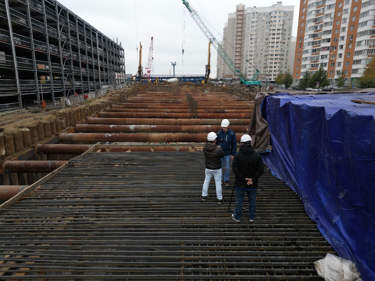 видное, ЮЛА, дороги, строительство, видео с коптера,