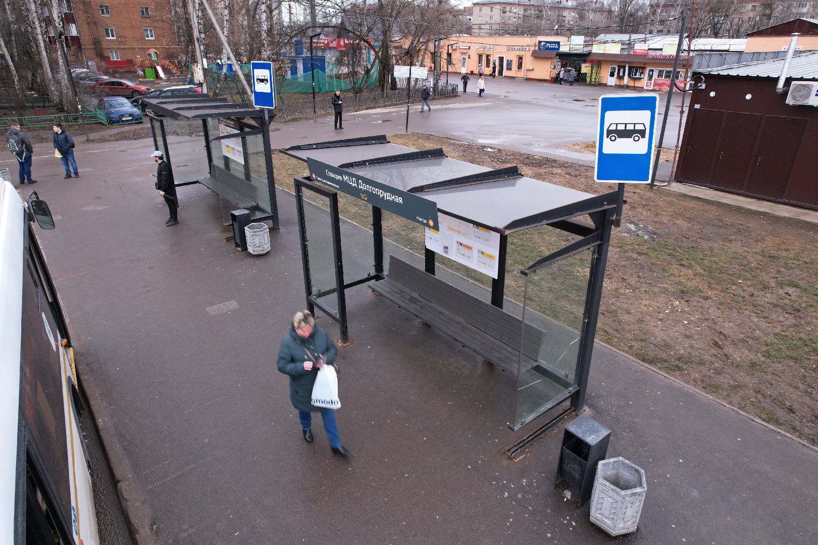 видео с коптера, долгопрудный, МЦД-1, транспорт,