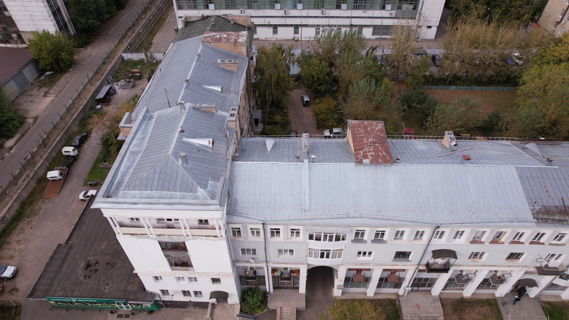 видео с коптера, жуковский, архитектура,