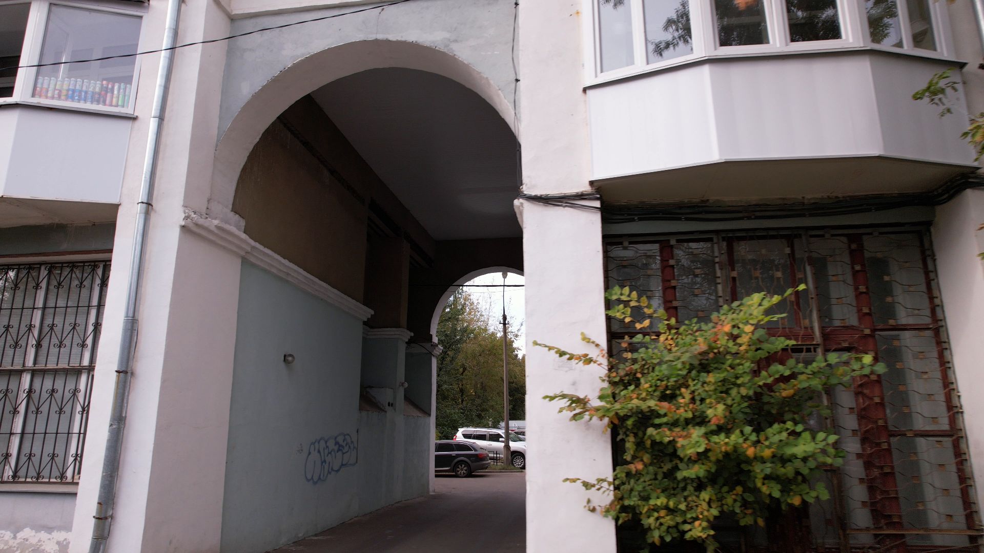 видео с коптера, жуковский, архитектура,