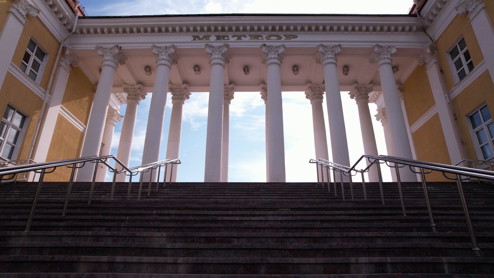 видео с коптера, Жуковский, стадион,