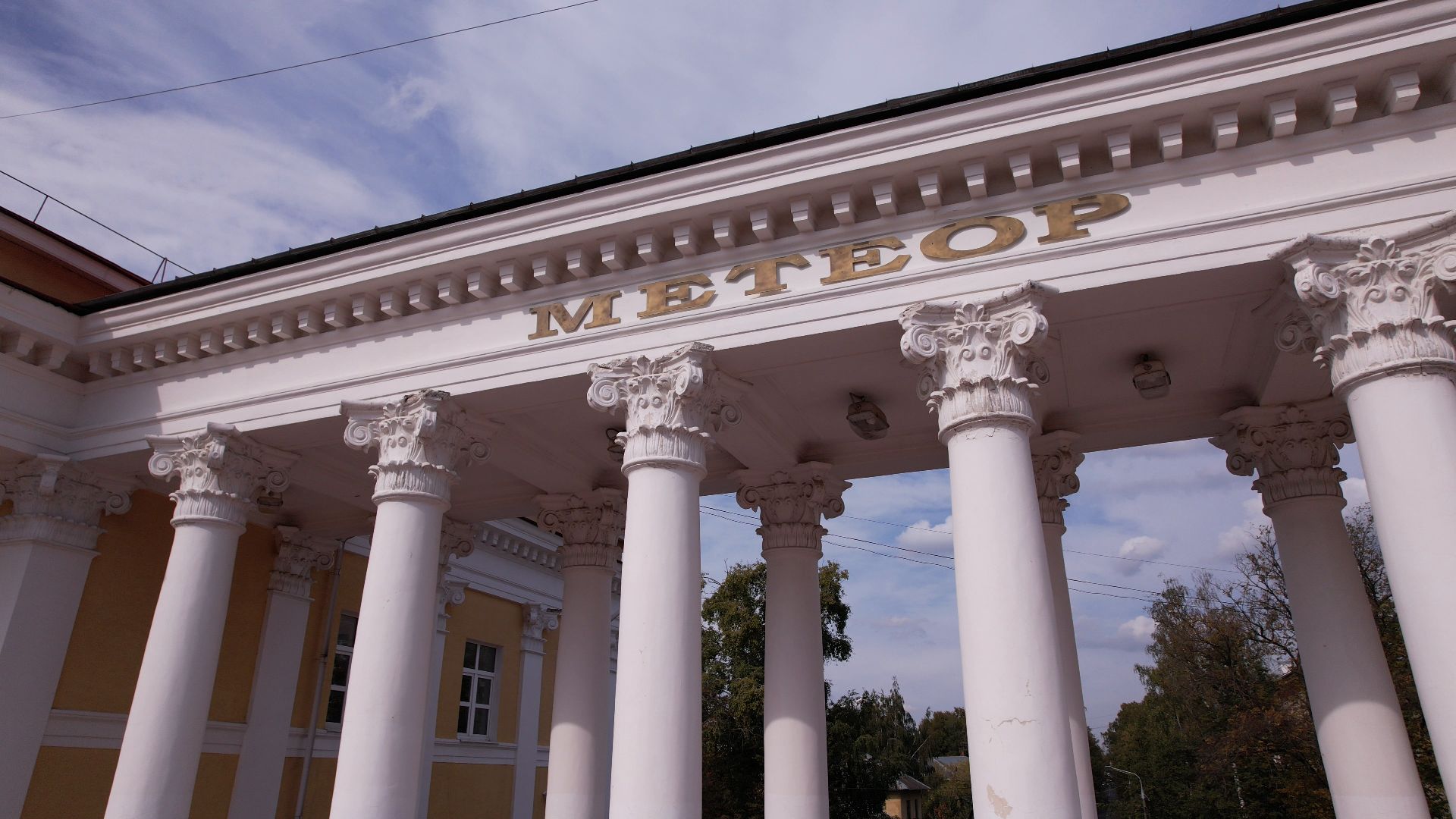 видео с коптера, Жуковский, стадион,