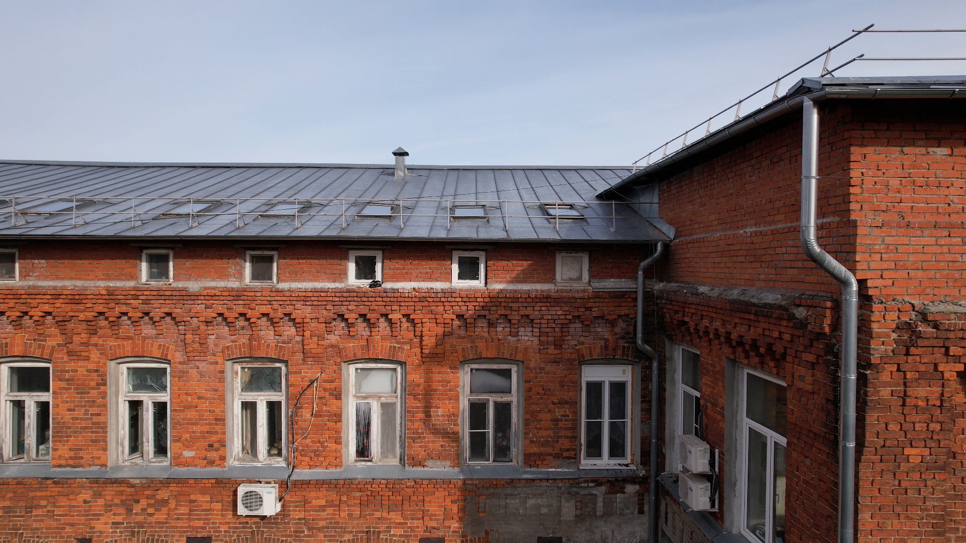 Лобня, видео с коптера, фабрика,