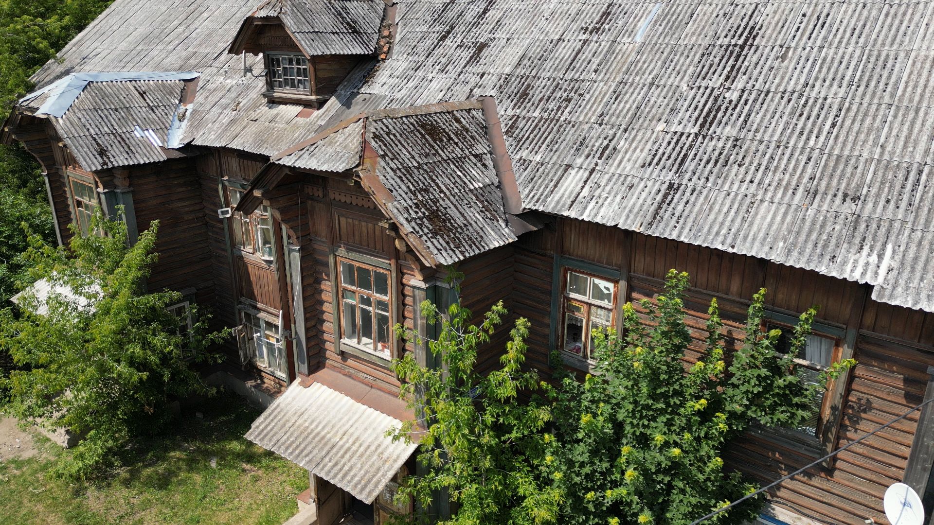электрогорск, видео с коптера, архитектура,