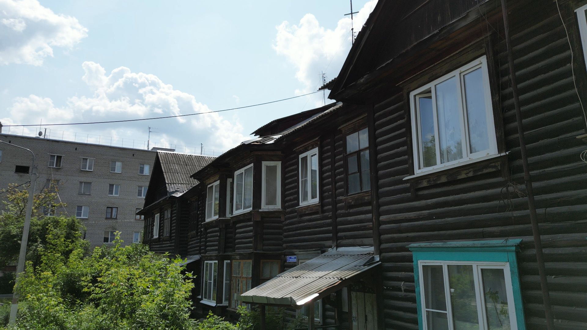 электрогорск, видео с коптера, архитектура,