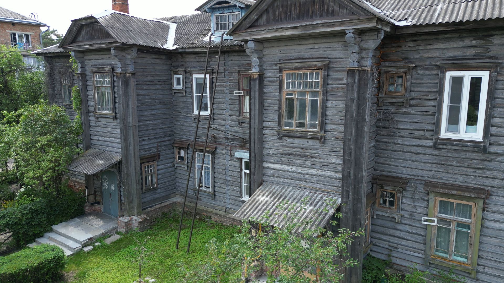 электрогорск, видео с коптера, архитектура,