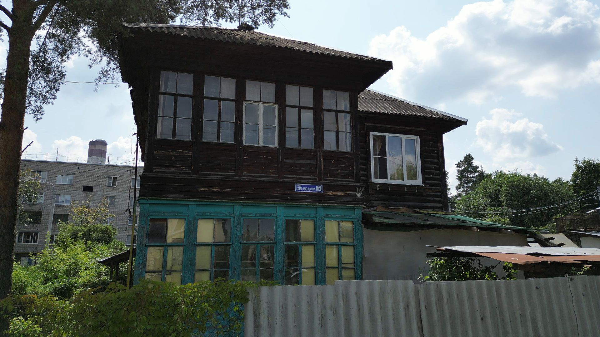 электрогорск, видео с коптера, архитектура,