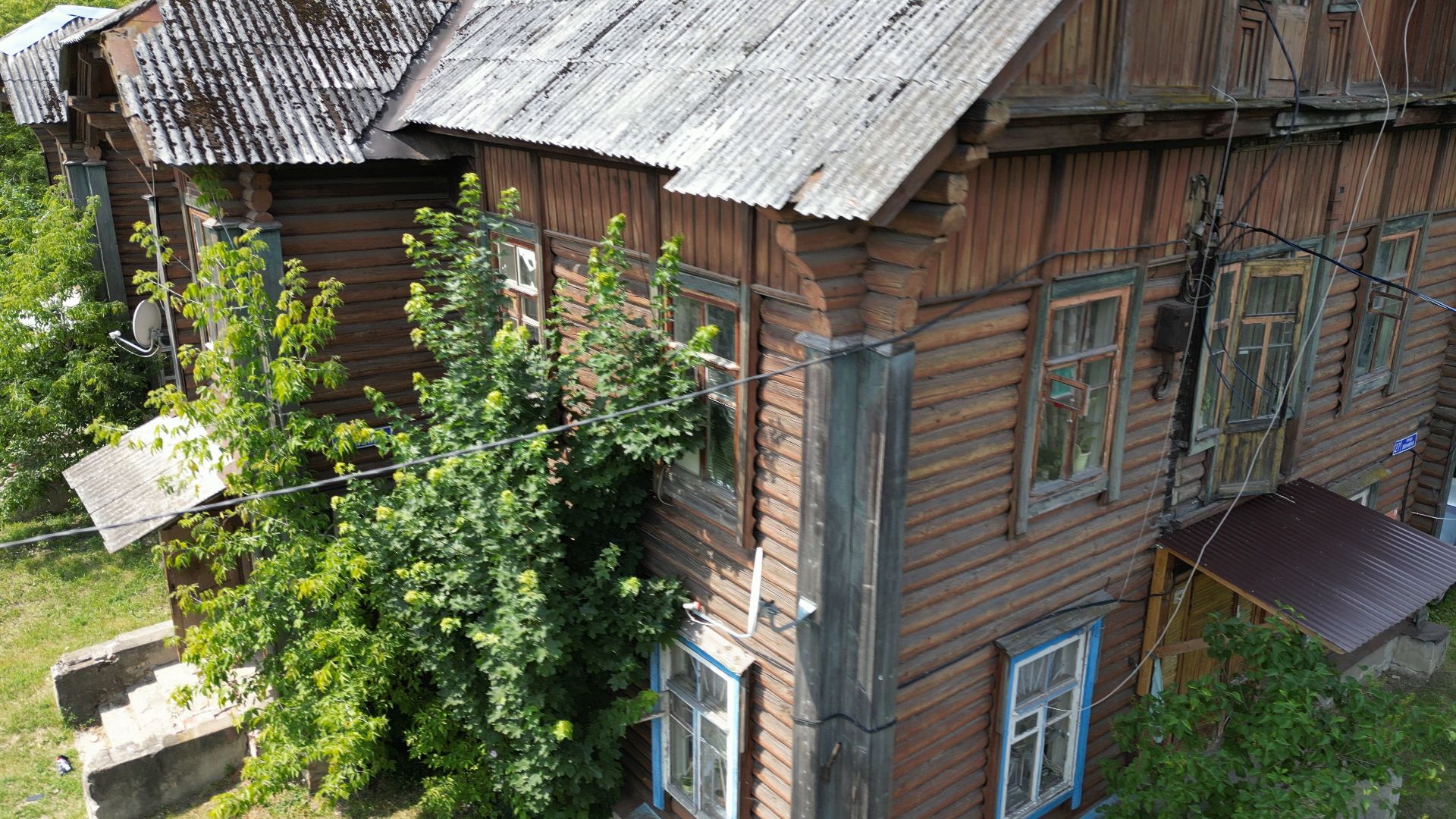 электрогорск, видео с коптера, архитектура,